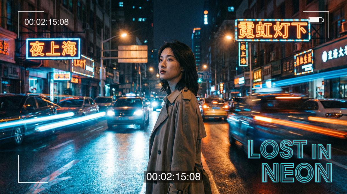 推特福利原创影视视频-霓虹灯下